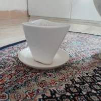 چهار عدد گلدان سفالی