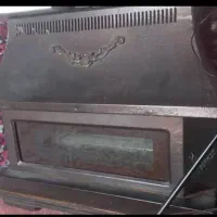 بخاری  دود کش دار در حد نو