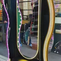 آینه پایه دار،نور دار،بک لایت ،دکوراتیو