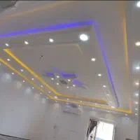 گچ کاری سفید کاری ابزار نور مخفی