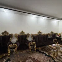 مبل سلطنتی دست دوم (کارکرده)|مبلمان خانگی و میز عسلی|اهواز, منبع اب|دیوار