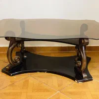 میز عسلی چوب گردو