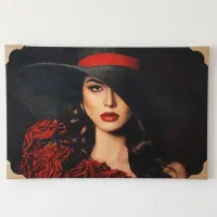 تابلو پارچه ای گلچین شده ۶۰ در ۹۰