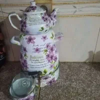 کتر وقوری با قندان در حد نو