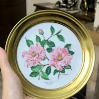دیوارکوب برنز و چینی آلمانی قدیمی و انتیک