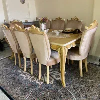 مبل و میز ناهار خوری ۸ نفره