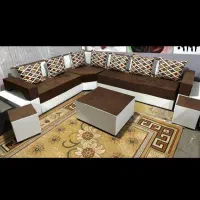 مبل ال  اقتصادی|مبلمان خانگی و میز عسلی|چهاردانگه (تهران), |دیوار