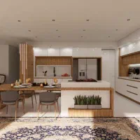 کابینت کمد دیواری جاکفشی  کتاب خونه بازسازی خونه