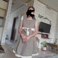 پیراهن پاییزی مناسب ۱۱و۱۲ساله درحدنو