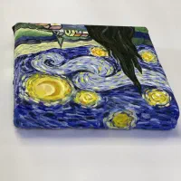 تابلو شب پرستاره|تابلو، نقاشی، عکس|قم, انصار‌الحسین|دیوار