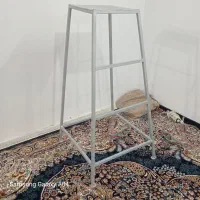 چهارپایه اهنی سبک جنس خوب قوطی ۲در۲ قیمت ۸۰۰