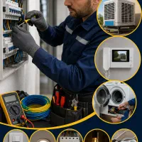 برقکار سیار تعمیر و سرویس کولر آیفون و لوازم برقی