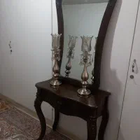آینه و شمعدانی کم مصرف شده