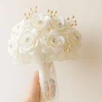 دسته گل عروس کار دست