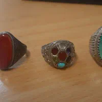 فروش سه عدد انگشتر نقره