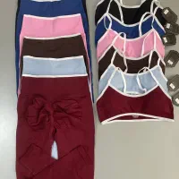 لگ کراپ نیم تنه تی شرت ورزشی وارداتی