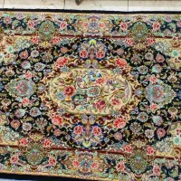 یک جفت فرش سالاری تبریز چله ابریشم گلها ابریشم|فرش|تهران, استاد معین|دیوار