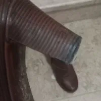 بوت چرم گاوی ،بسیارتمیز و سالم|کیف، کفش، کمربند|پاکدشت, پاکدشت (مامازند)|دیوار