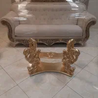 مبل شزلون کلاسیک ۸نفره با غذاخوری ۴ نفره با کیفیت|مبلمان خانگی و میز عسلی|مشکین‌دشت, |دیوار