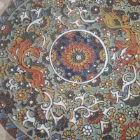 پارچ  ولیوان وبشقاب سفالی|ظروف سرو و پذیرایی|بروجرد, |دیوار