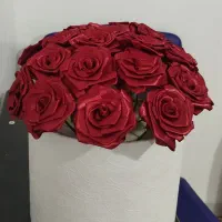 ساخت گل رز دستی