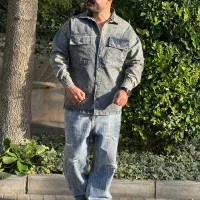 پیراهن کتی جین باکسی|لباس|مشهد, کوه سنگی|دیوار