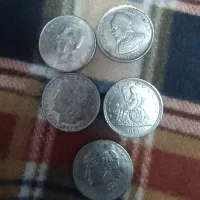 مجموعه سکه خارجی قدیمی و کمیاب|کلکسیون سکه، تمبر، اسکناس|تبریز, |دیوار