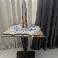 رو میزی مکرومه سایز ۵۰