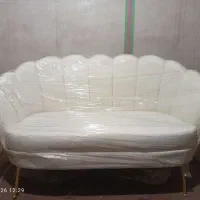تجهیزات آرایشگاهی مبل صدفی ۲نفره