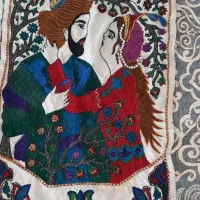 رو میزی پته و رو اپنی لیلی مجنون|پرده، رانر، رومیزی|رفسنجان, |دیوار