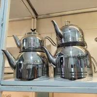 کتری قوری استیل|قوری، کتری، قهوه‌ساز دستی|قم, علی آباد|دیوار