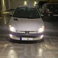 پژو ۲۰۶ تیپ ۲ مدل ۹۵ سفید در حد