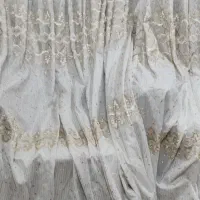 3تاپرده  باگل و حاشیه ی برجسته.درحدنو.شسته شده|پرده، رانر، رومیزی|شوش, |دیوار