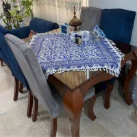 مبل هفت نفره و میز نهارخوری