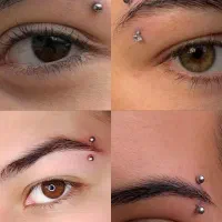 خدمات پیرسینگ لیفت ابرو و مژه تضمینی|خدمات آرایشگری و زیبایی|رشت, معلم|دیوار