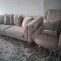 یک دست مبل ۸ نفره چستر با عسلی