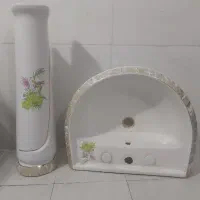 فروش روشویی طرحدار سالم بدون زدگی