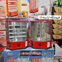 بخاری هیتر برقی مهر گستر ۴ شعله فندار  ۳ شعله ساده