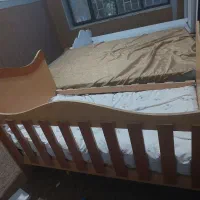 تخت کودک و خوشخواب فنری|تخت و سرویس خواب|شیراز, سینما سعدی|دیوار