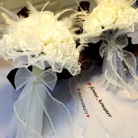 دسته گل عروس زنبق یاسی دست گل دست عروس|گل مصنوعی|مشهد, شهید مطهری|دیوار