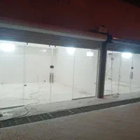 درب کرکره برقی.جک بازویی.شیشه سکوریت