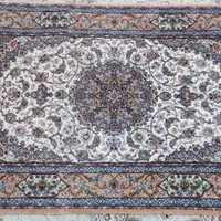 فرش دستباف خانگی چله ابریشم ، بصورت کلک و ابریشم