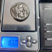 دوتا سکه بااصالت قدمت2500ساله نقره