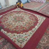 لحاف کرسی قرمز یلدایی با رویه ترمه بته جقه 4 در 4|رختخواب، بالش، پتو|تهران, شهید رجایی|دیوار