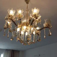 لوستر برنجی آبکاری طلا نوی نو