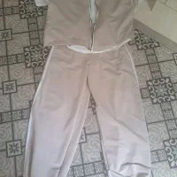 ست پاییزی شلوار پلوشرت