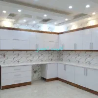 کابینت دو رنگ جدید کد n850|مصالح و تجهیزات ساختمان|لشت نشا, |دیوار