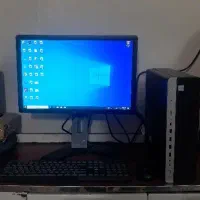 مینی کیس کامپیوتر نسل ۷ با مانیتور و بقیه وسایل