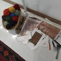 دار قالیچه یا تابلو فرش|تابلو فرش|مشهد, فدک|دیوار