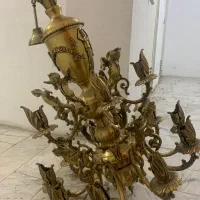 لوستر تمام برنج|لوستر و چراغ آویز|تهران, لویزان|دیوار